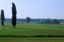 Farmland in the Po River Plains, Italy.