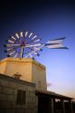 A windmill in Majorca, Spain.