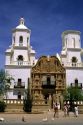 Mission San Xavier del Bac in Tucson, Arizona.