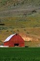 Red barn near Horseshoe Bend, Idaho.