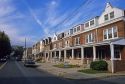 Row houses in Allentown, Pennsylvania.