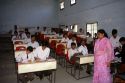 Public school classroom in Delhi, India.