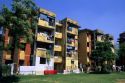 Public housing in Delhi, India.