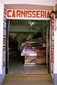 A butcher shop in Sitges, Spain.