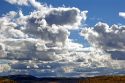 Spring clouds above the airid high desert of eastern Oregon.