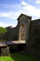 Drawbridge at the historic  fort in Colonia, Uraguay.