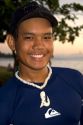 Teenage tahitian boy on the island of Tahiti.