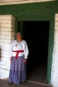 Mexican woman at La Casa de Estudillo, the commandants house at Old Town, San Diego, California.