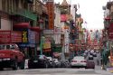 Grant Street scene in Chinatown, San Francisco, California.