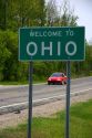 Welcome to Ohio sign is on m-99 Michigan and Ohio border in Northwest Ohio.