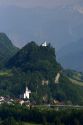 Mountain scene near Walenstadt, Switzerland.