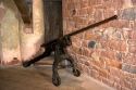 Ancient cannon in Koenigsbourg Castle in Eastern France.