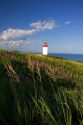 Lighthouse at St. Martins, New Brunswick, Canada.