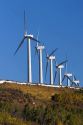Windmill electricity generators near Arlington, Wyoming.