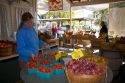 People shop at a farmers market in Canyon County, Idaho. MR