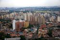 Aerial view of Sao Paulo, Brazil.