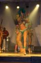 Brazilian women from a Samba dance school perform at a nightclub in Sao Paulo, Brazil.