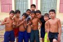 A group of Brazilian boys in Manaus, Brazil.