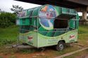 Portable tourist information office in the state of Amazonas, Brazil.