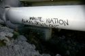 Racist graffiti in Florida.