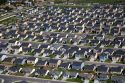 Aerial view of suburban housing development in Canyon County, Idaho.