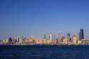 The cityscape of Seattle, Washington.