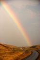 A rainbow near Boise, Idaho.