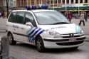 City police vehicle at Bruges in the province of West Flanders, Belgium.