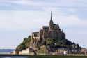 Le Mont Saint Michel in the region of Basse-Normandie, France.