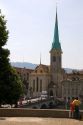 St. Peters Church in Zurich, Switzerland.switzerland, swiss, europe, european, travel, tourism, swiss alps, alps, alpine, zurich, church, steeple, clock, religion, saint peters, st. peters