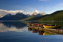 Lake McDonald is the largest lake in Glacier National Park, Montana.