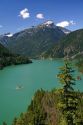 Diablo Lake in the North Cascade Range, Washington.