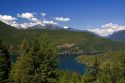 Ross Lake in the North Cascade Range, Washington.