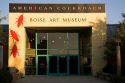 Entrance to the Boise Art Museum in Boise, Idaho.