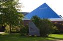 The Christa McAuliffe Planetarium located in the city of Concord, New Hampshire, USA.