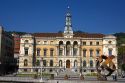 The City Hall of Bilbao, Biscay, Basque Country, northern Spain.