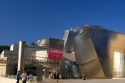 The Guggenheim Museum in the city of Bilbao, Biscay, Basque Country, northern Spain.