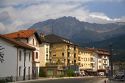 The town of Potes, Liebana, Cantabria, northwestern Spain.