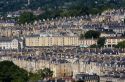 An overview of the city of Bath, Somerset, England.