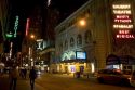 Broadway Theatres on west 44th street in midtown-Manhattan, New York City, New York, USA.