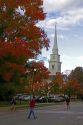 The Church of Christ on the campus of Dartmouth College located in the town of Hanover, New Hampshire, USA.