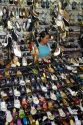 Shoes being sold at a market in the Cholon district of Ho Chi Minh City, Vietnam.