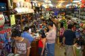 Vietnamese people shopping in a bookstore in Ho Chi Minh City, Vietnam.