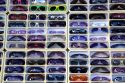 Sunglasses being sold at Venice Beach, Los Angeles, California, USA.