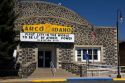 Arco City Hall located on main street in Arco, Idaho, USA.
