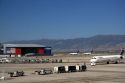 Delta Air Lines hub at the Salt Lake City International Airport in Salt Lake City, Utah, USA.