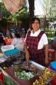 Food vendor along the Xochimilco canals within Mexico City, Mexico.