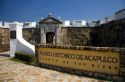 The Fort of San Diego located on a hill in downtown Acapulco, Guerrero, Mexico.