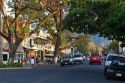 Street scene in the town of Jaco, Costa Rica.