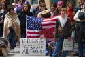 People protest the anti-illegal immigration Arizona Senate Bill 1070 in Boise, Idaho, USA.